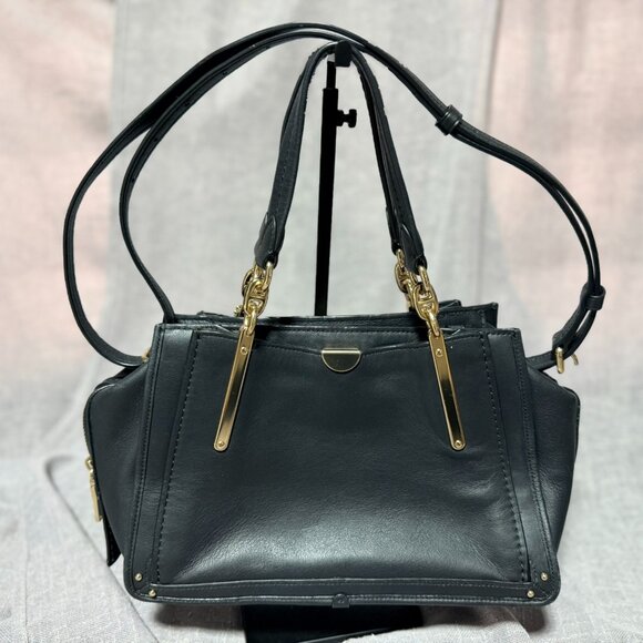 Coach Small Dreamer Bag in Black with Gold Hardware π€β¨ - Picture 1 of 11